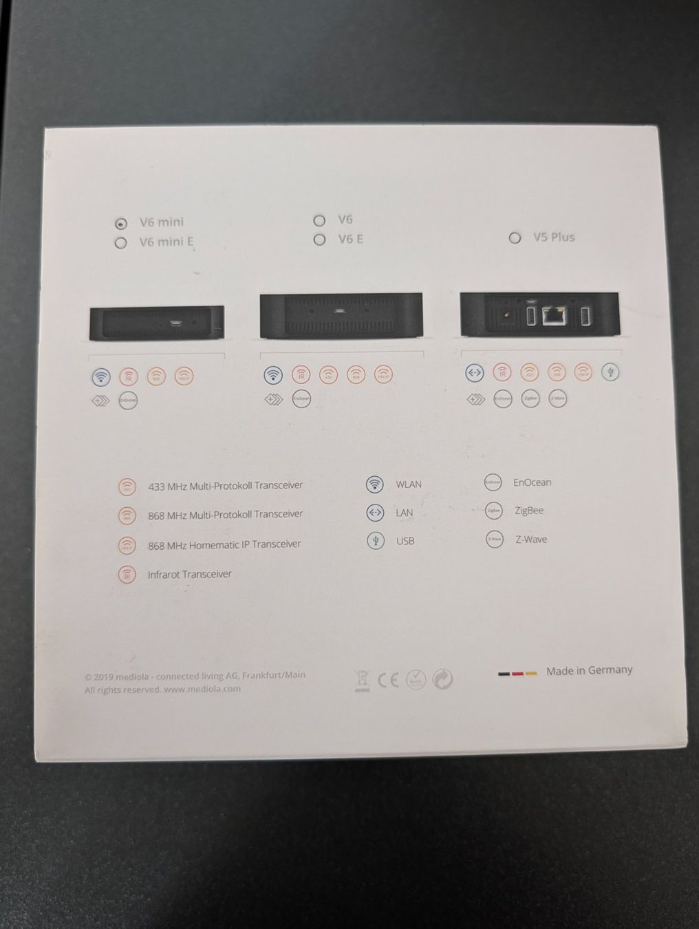 Hubs & Switches: Mediola AIO Gateway V6 Mini mit WLAN – Gebraucht aus Schenkon von Mr-BIG 1