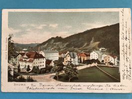 Alte Ansichtskarte BAUMA, selten!