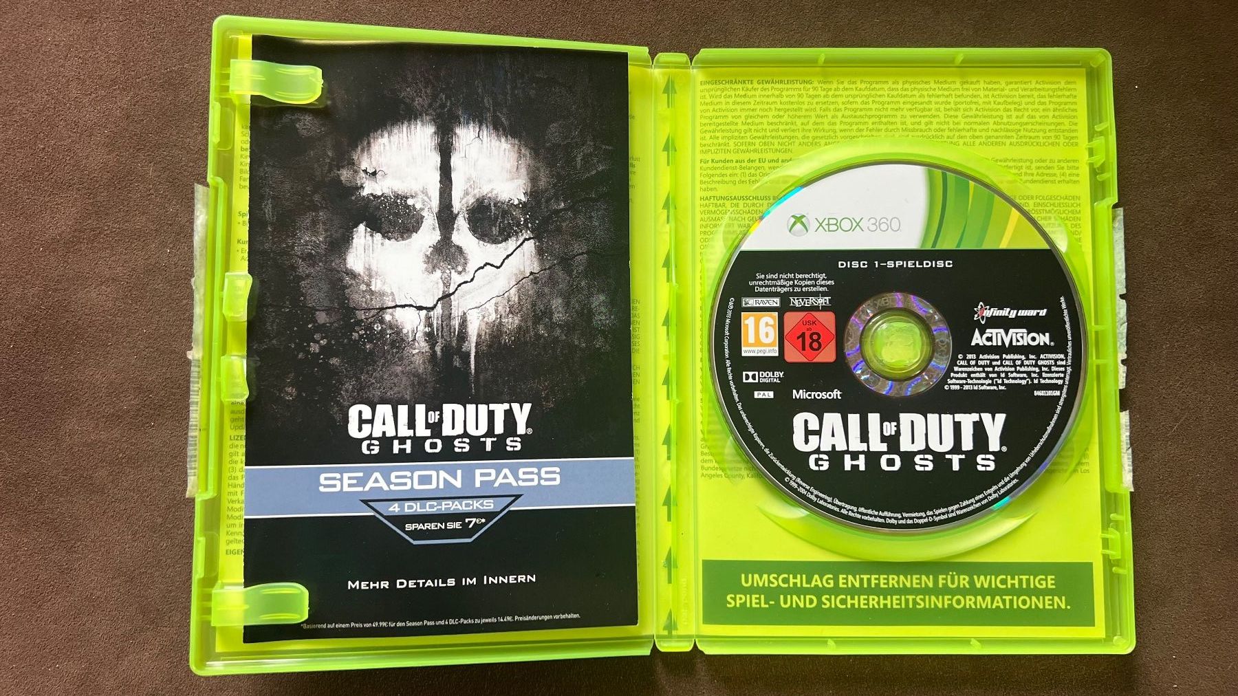Microsoft Spiele: Call of Duty: Ghosts - Xbox 360 – Gebraucht aus Schübelbach von Dolly990_2 2