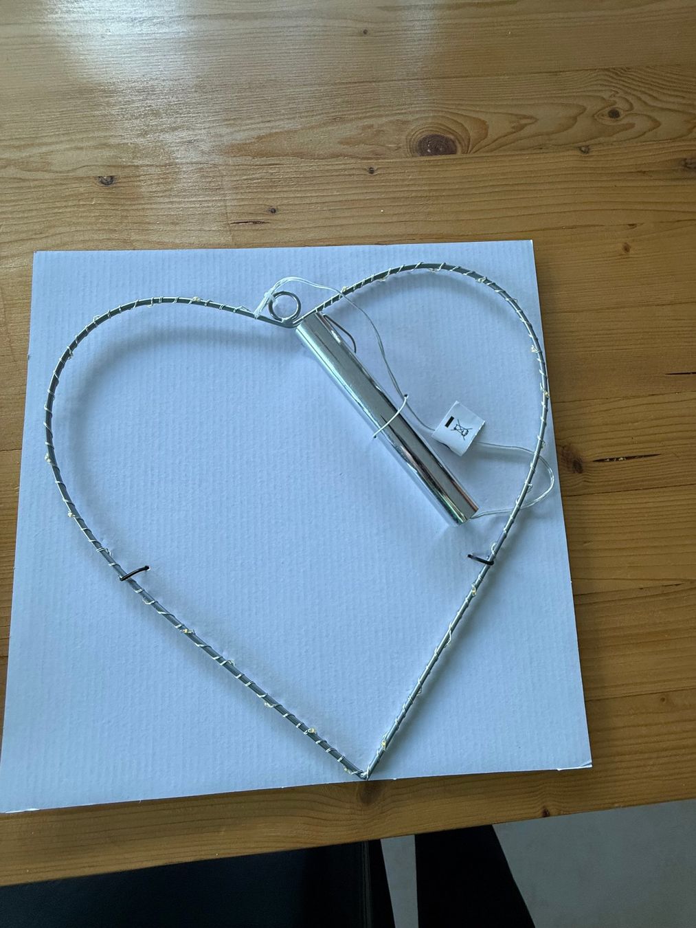 Tutte le decorazioni: Neuware Herz leuchtend mit Timer Batterien – Nuovo e nell'imballaggio originale da Kirchdorf AG venduto da coco123 1