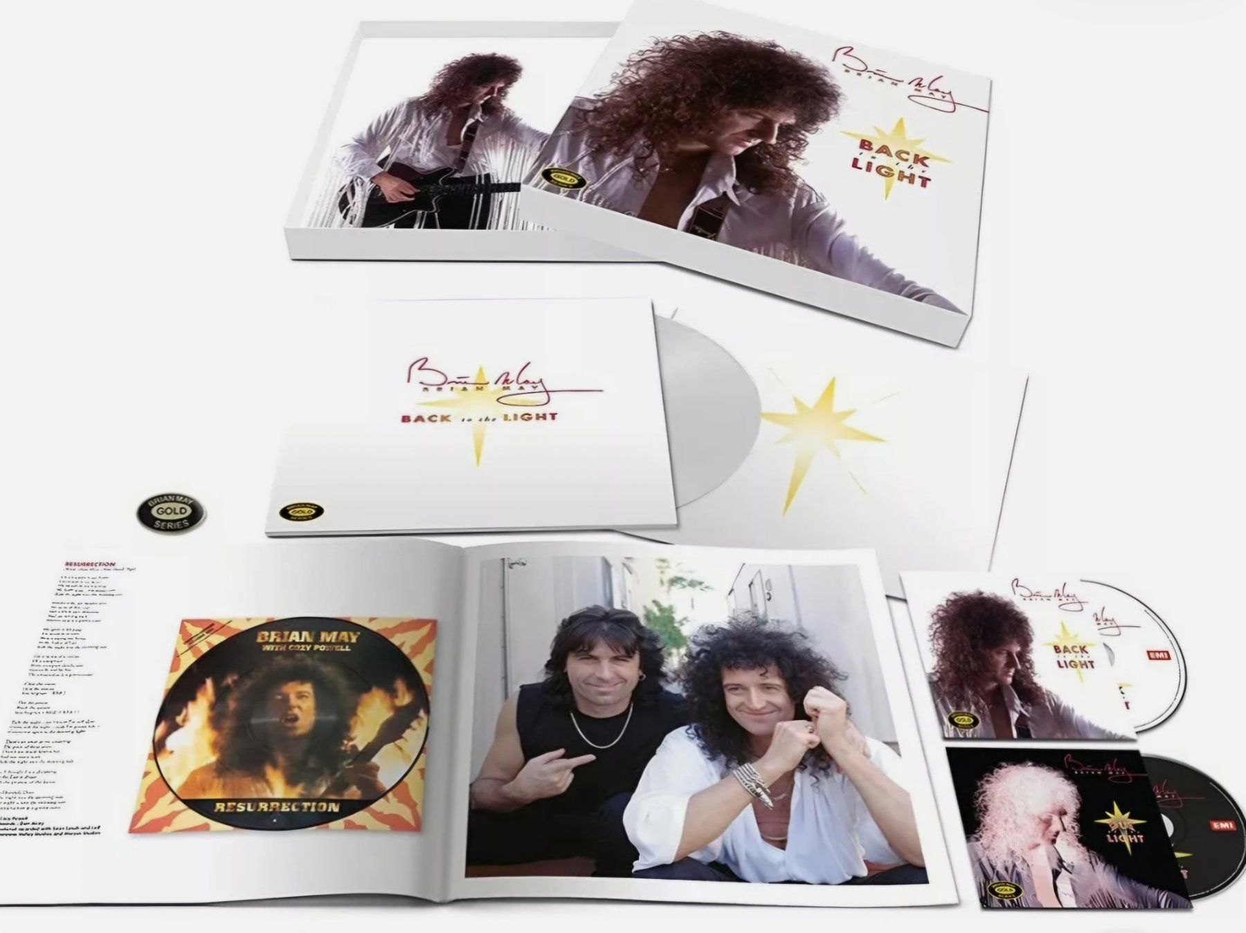 Vinyles: Brian May LP - Queen - Back to ... - Deluxe - Lp + 2 CD – Neuf avec emballage d'origine à Troistorrents par Syrocks