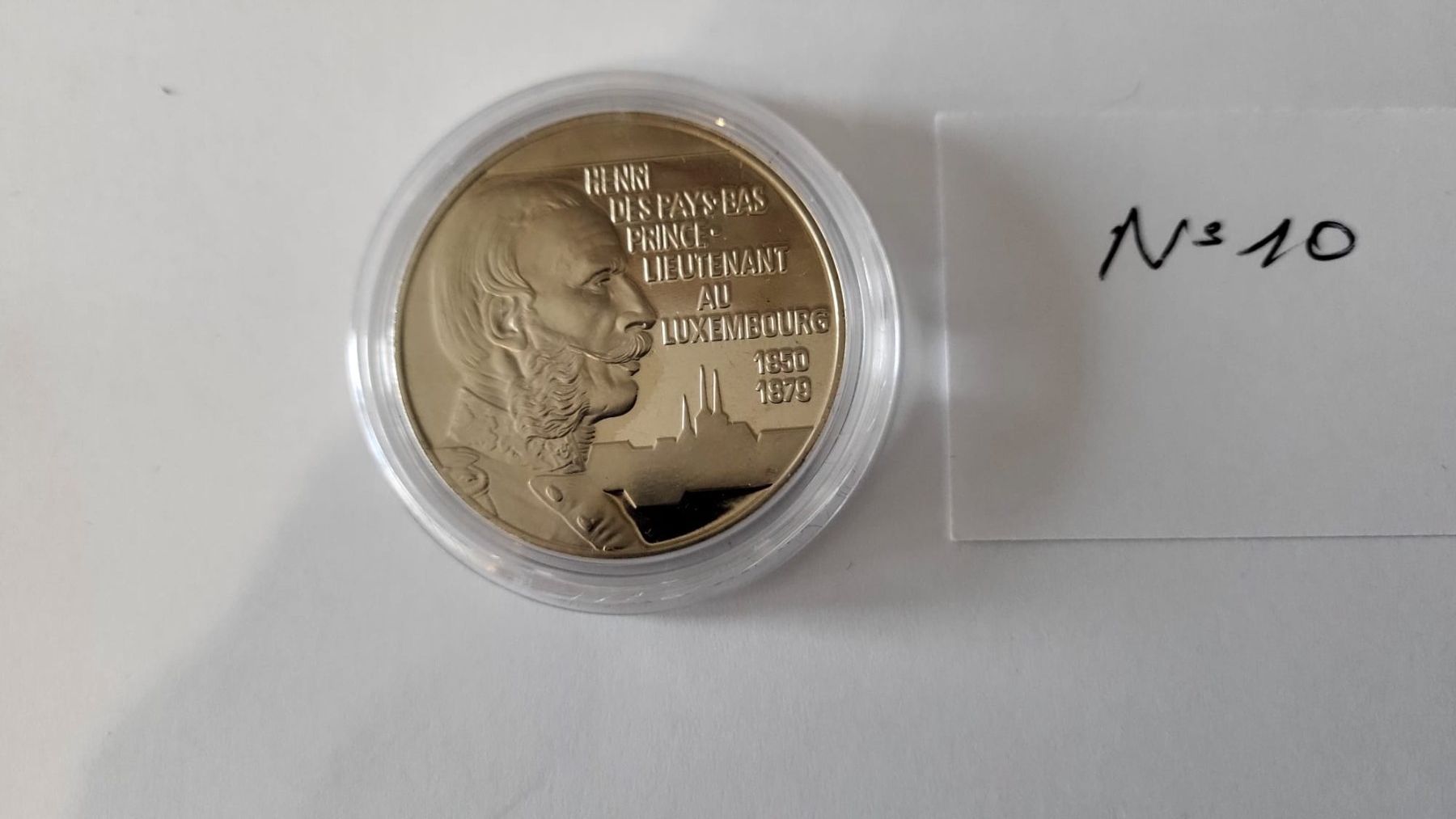 Medaglie: Médaille commémorative Luxembouirg – Usato da Chamoson venduto da Mauritius1