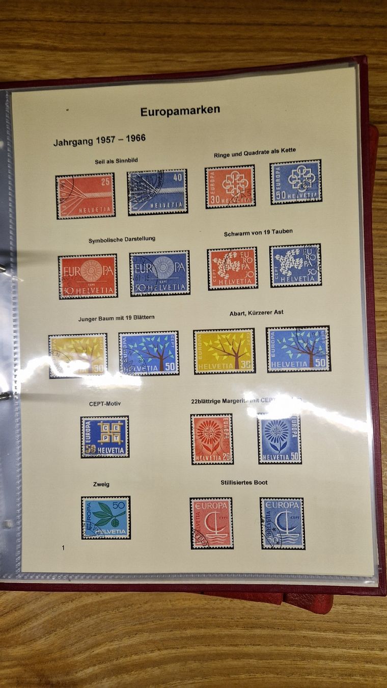 Tutti i francobolli: Briefmarkensammlung CH gestempelt – Usato da Schangnau venduto da ger_7xmv 1