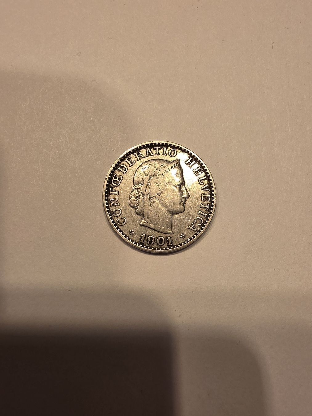Tutti le monete: piece 20cts 1901 – Usato da Fribourg venduto da yan_z5fr