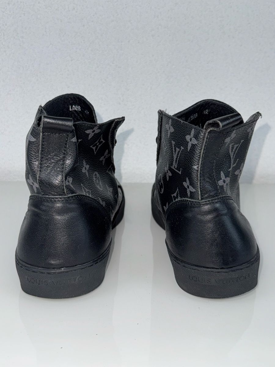 Louis Vuitton Scarpe da uomo: Louis Vuitton High Top Sneakers Schwarz Monogram – Usato da Glattpark(Opfikon) venduto da modewelt 2