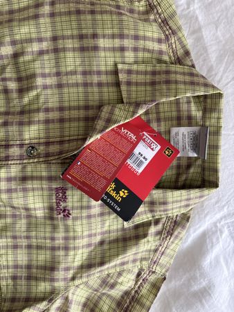 Neu! Jack Wolfskin Wanderbluse