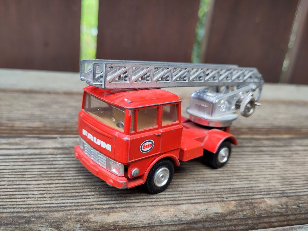 Camion De Pompier GAMA Faun – 9123 – Occasion – Dans Sa Boîte