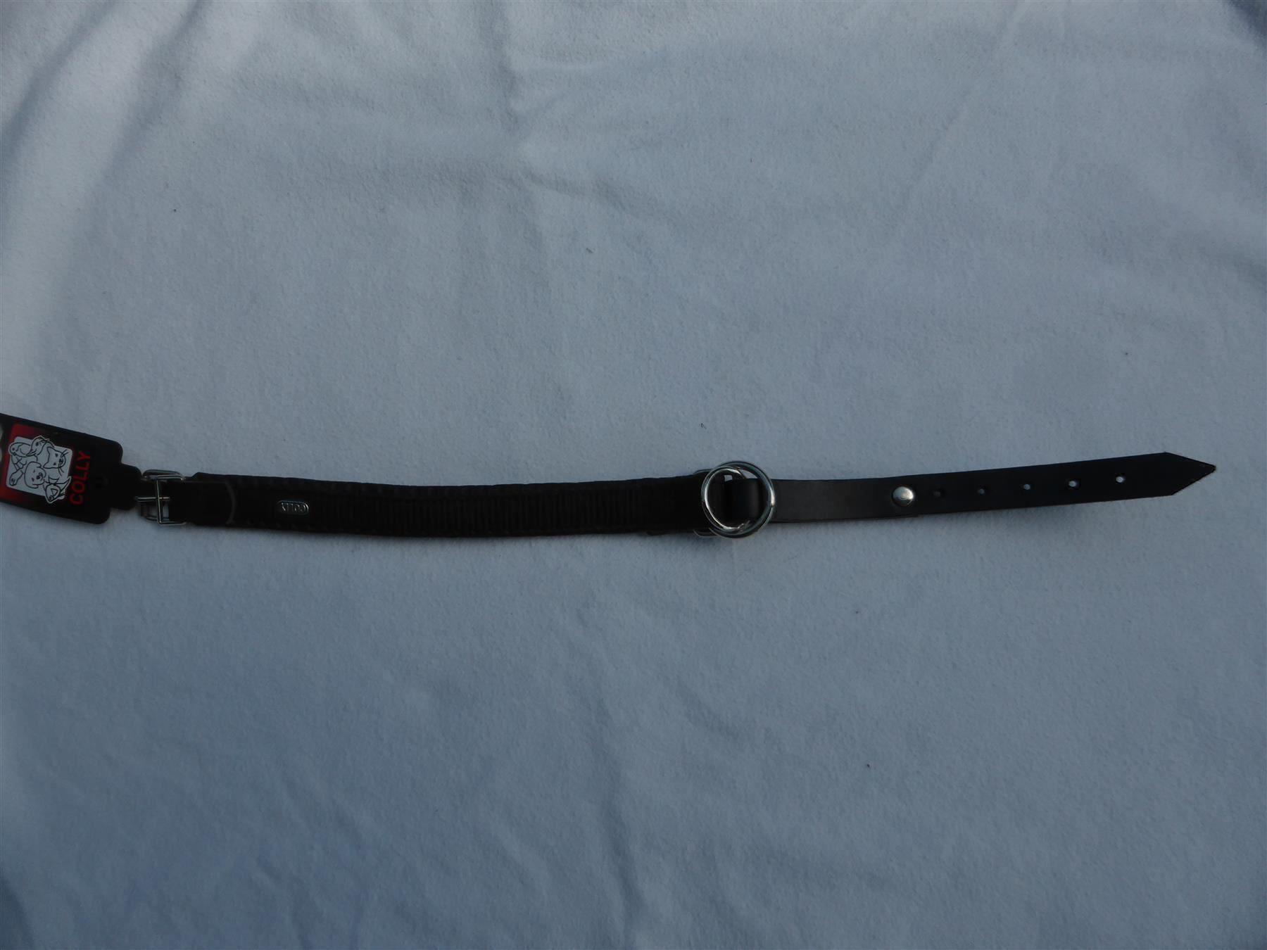 Guinzagli & Collari: Halsband schwarz-schwarz 56 cm – Nuovo e nell'imballaggio originale da Schübelbach venduto da Bemafaja