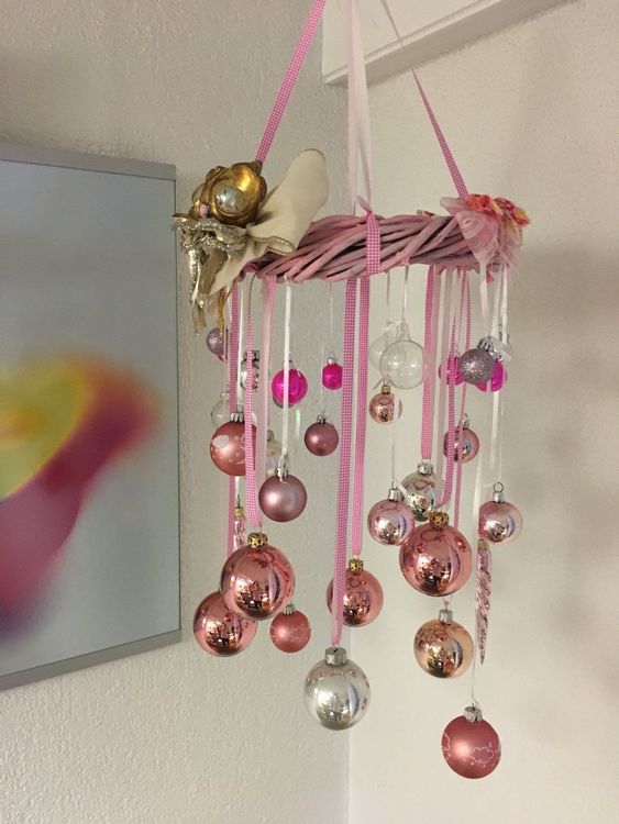 Fenstergirlande Christbaumkugeln Weihnachtsdeko Globus Kaufen auf Ricardo