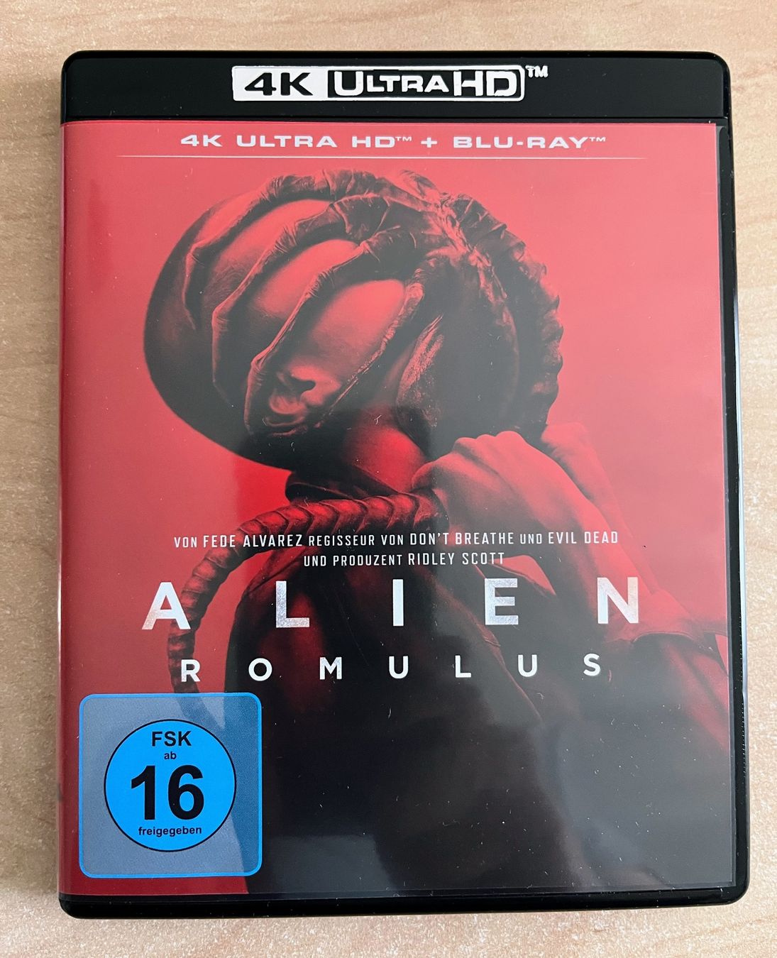 Alle DVDs: Alien Romulus - 4K Ultra HD Blu-ray (2024) – Gebraucht aus Rüfenacht BE von  1