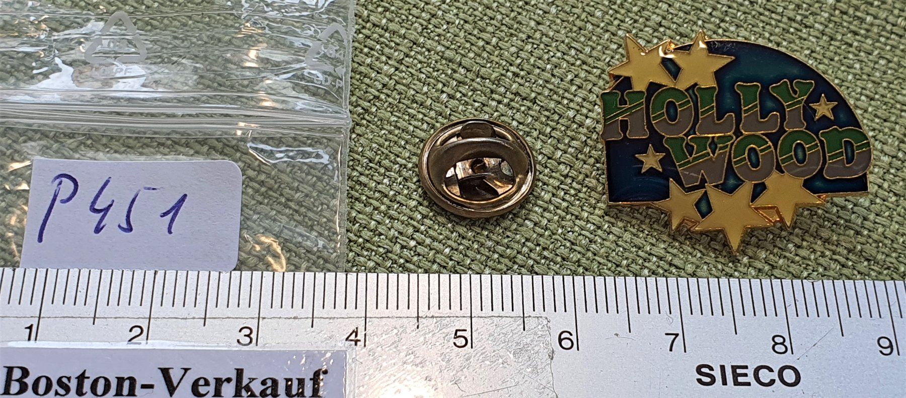 Broschen & Nadeln: P451 - Pin Stars on Hollywood – Gebraucht aus Reinach BL von Boston-Verkauf 1