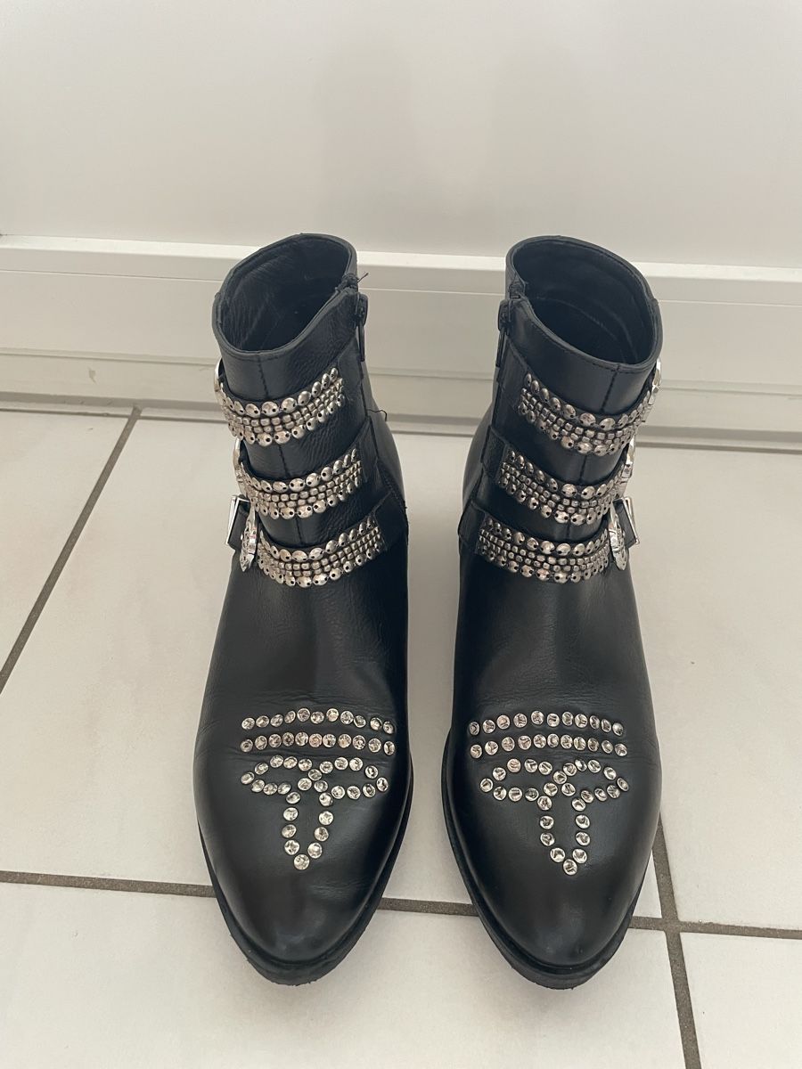 Lazamani Scarpe da donna: LAZAMANI Ankle Boot schwarz – Usato da Widen venduto da evce1318 2
