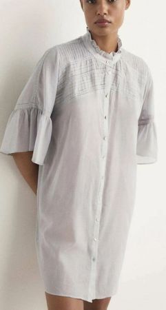 Damen Kleid Mango Grösse M hellgrau ungetragen