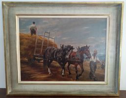 Hans Gartmeier - Ernte - 104x84x4.5 cm (Aussenmasse)