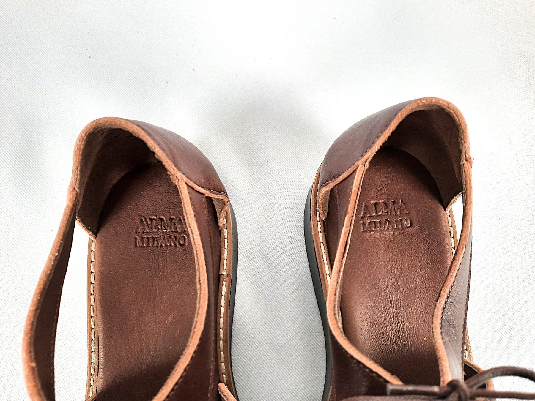Damenschuhe: ALMA MILANO Sandalen – Neu (gemäss Beschreibung) aus Beinwil am See von Restwert_Beinwil 4