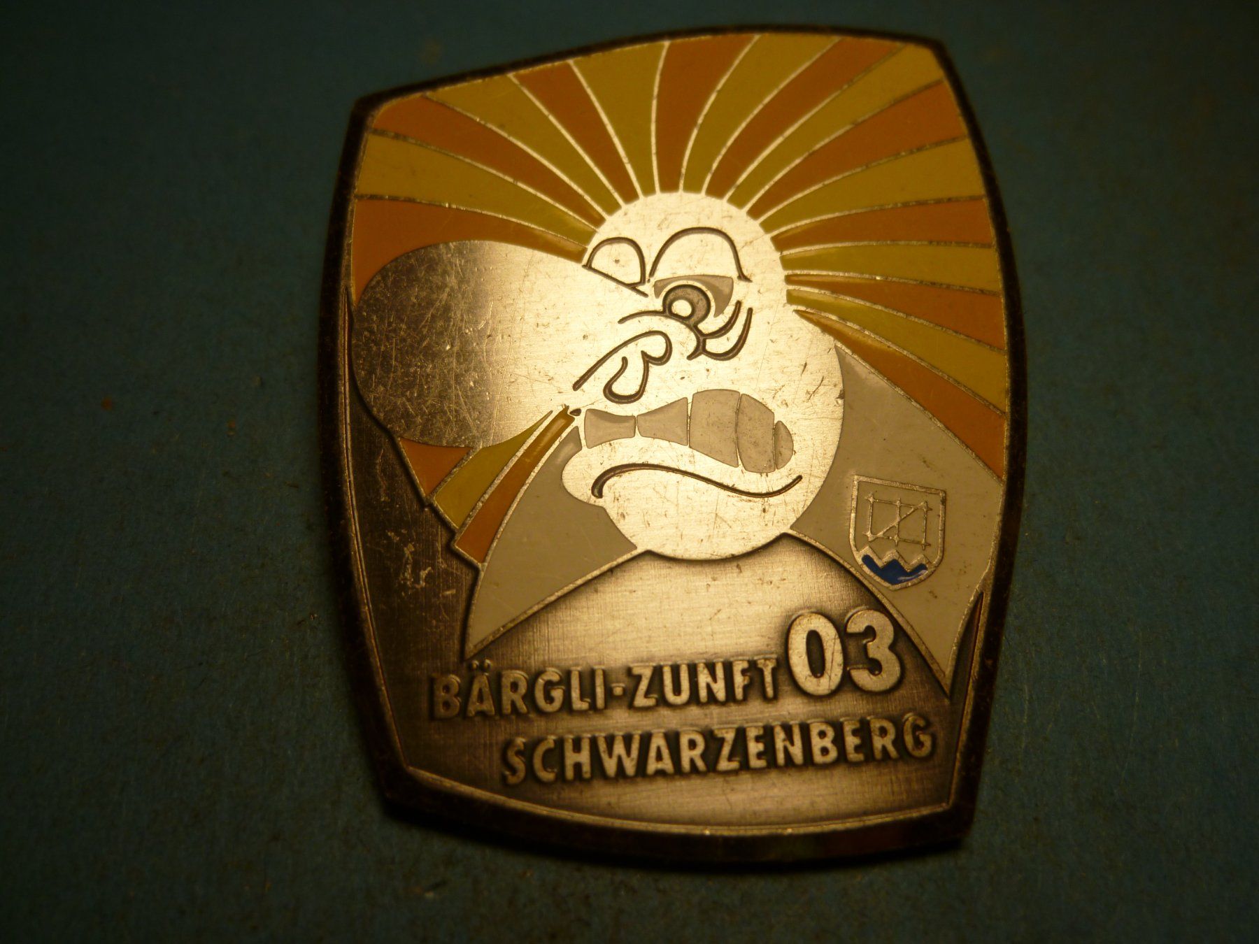 Plaketten & Abzeichen: SCHWARZENBERG 2003 SILBER – Gebraucht aus Ried (Muotathal) von Mandarin02