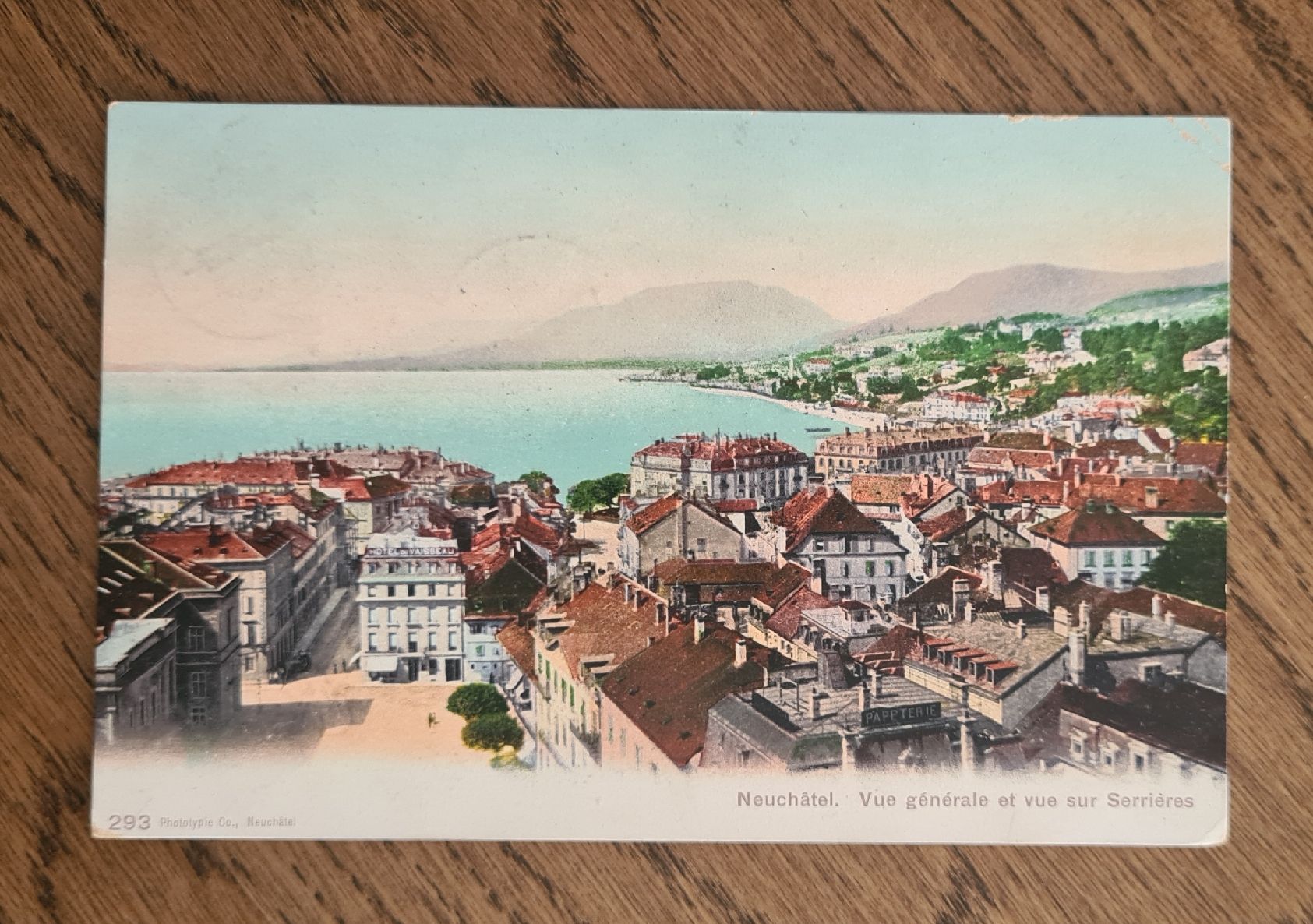 Ansichtskarten: von Neuenburg nach Olten 1906 – Gebraucht aus Ebikon von Donar50