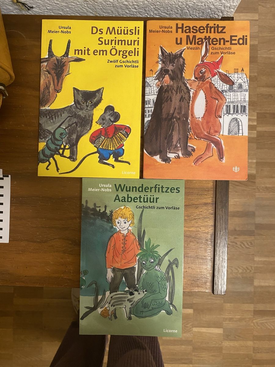 Bücher: 3 x Gschichtli zum Vorläse – Neu und originalverpackt aus Langenthal von flower101