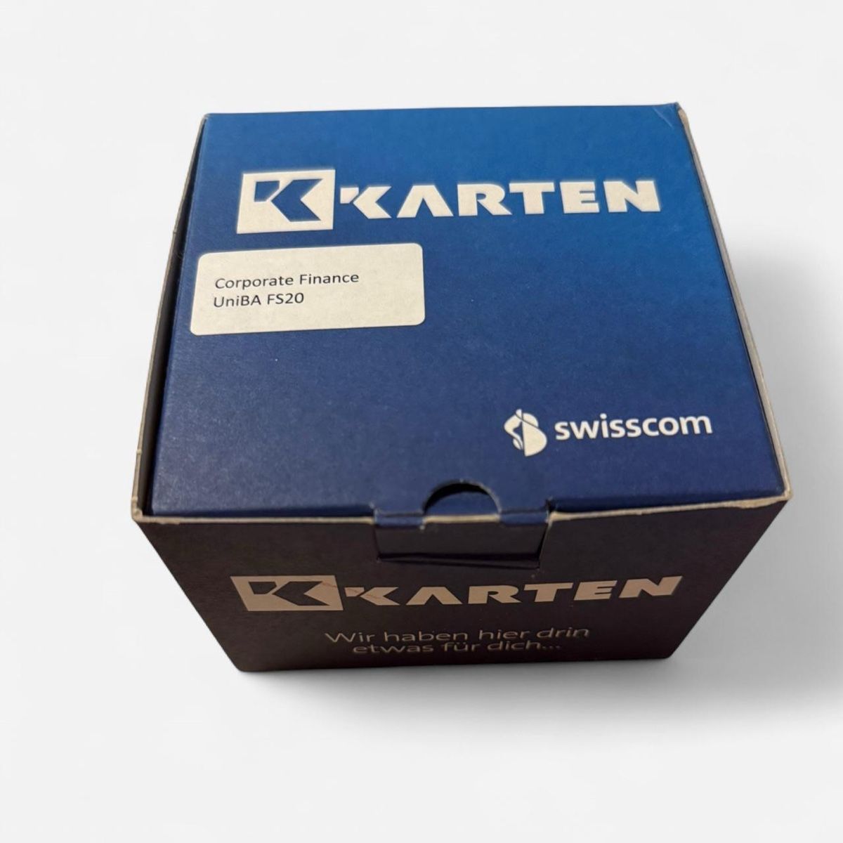 Swisscom Sonstiger Schulbedarf: KKarten - Corporate Finance Uni Basel  – Gebraucht aus Basel von 1moonstar 1