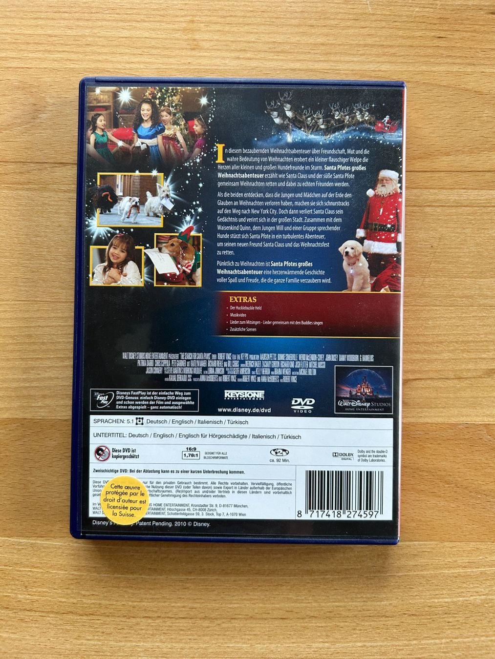 Tutti i DVDs: Santa Pfotes DVD – Usato da Grosswangen venduto da che_gr 2