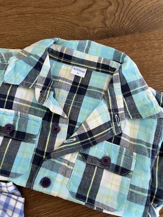 Camicie, T-shirt & Polo: 3 tolle Hemden Größe 86 – Usato da Wolfwil venduto da NewGirl 2