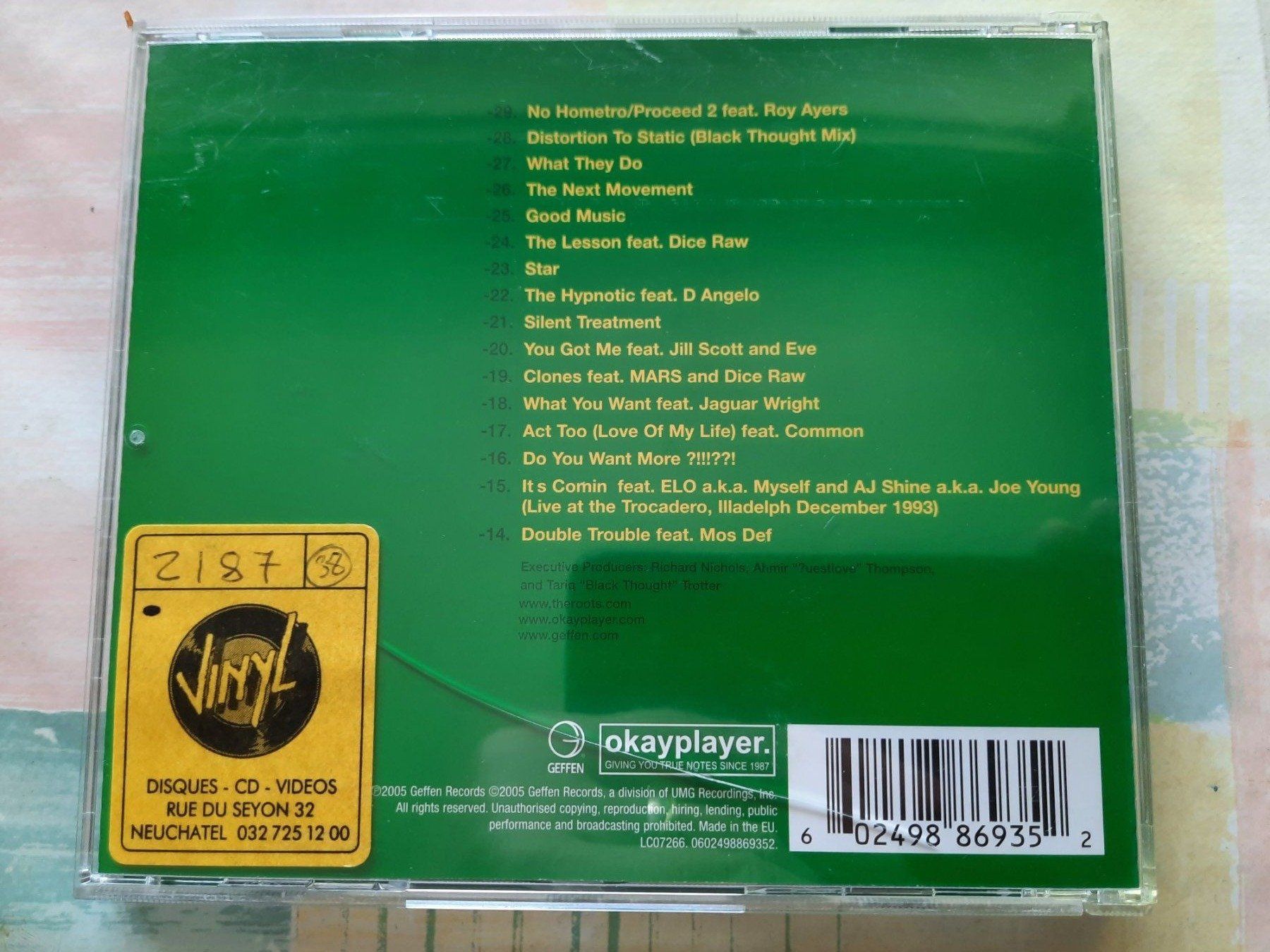 CDs: CD The Roots - Home Grown ! ... – D'occasion à Pully par bro_n52j 1