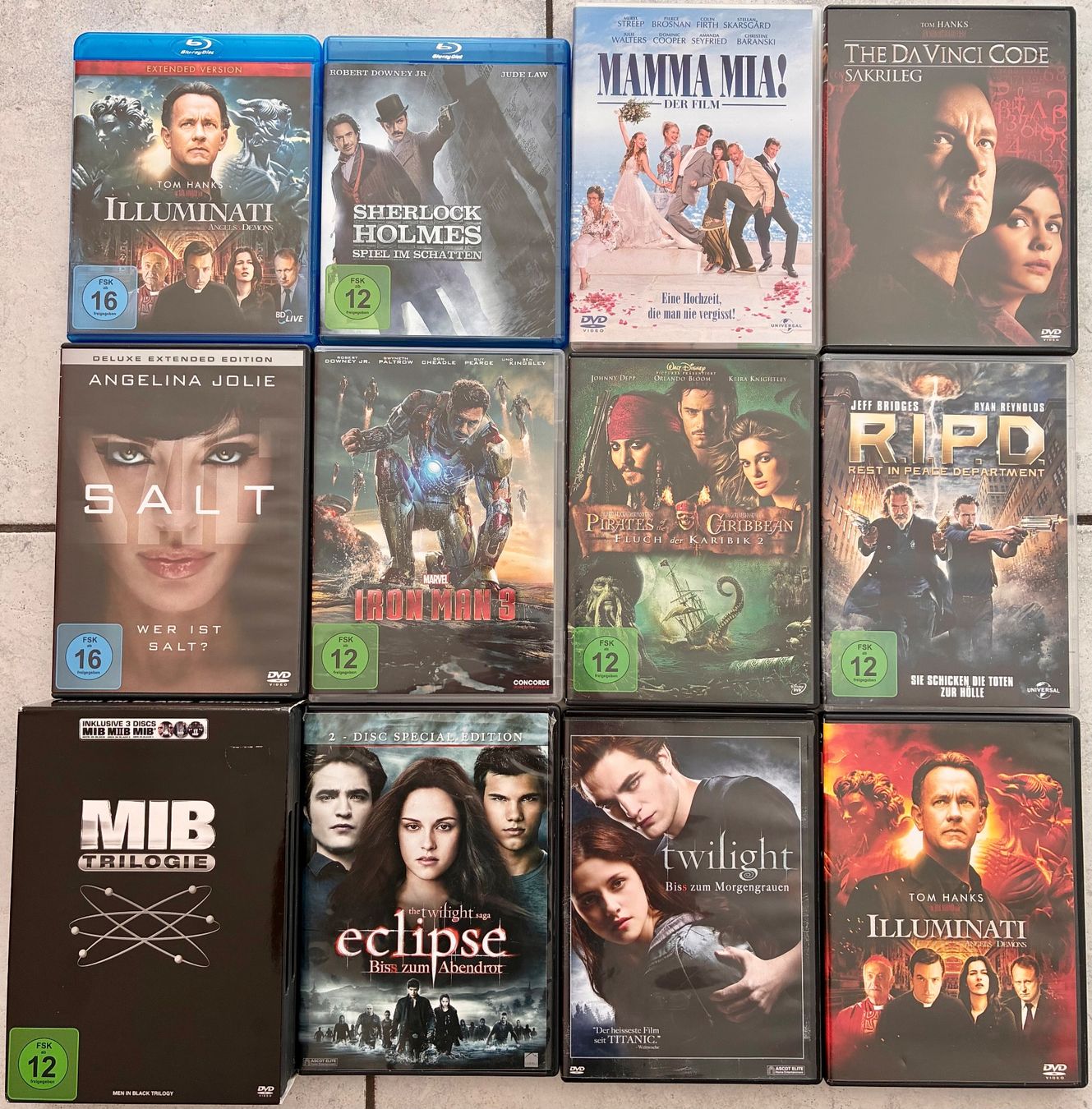 Tutti i DVDs: DVD und BlueRay – Usato da Weisslingen venduto da retob66