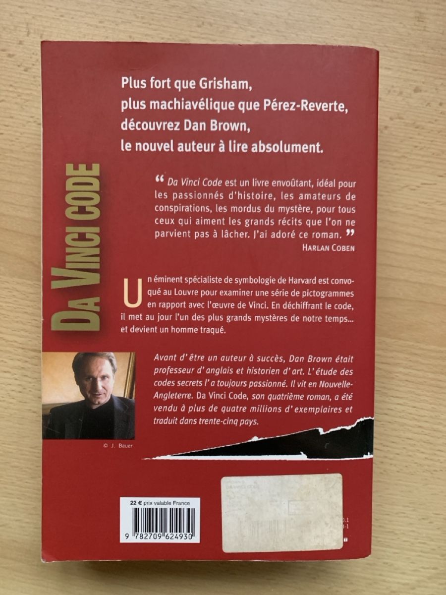 Libri: Lot de 3 romans de Dan Brown – Usato da Salavaux venduto da Lune_Diurne 2