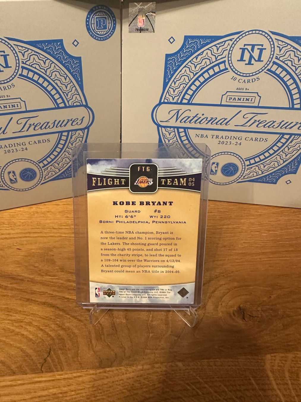 Nba Cartes à collectionner: Kobe Bryant flight team – D'occasion à Vullierens par Gaara04 1