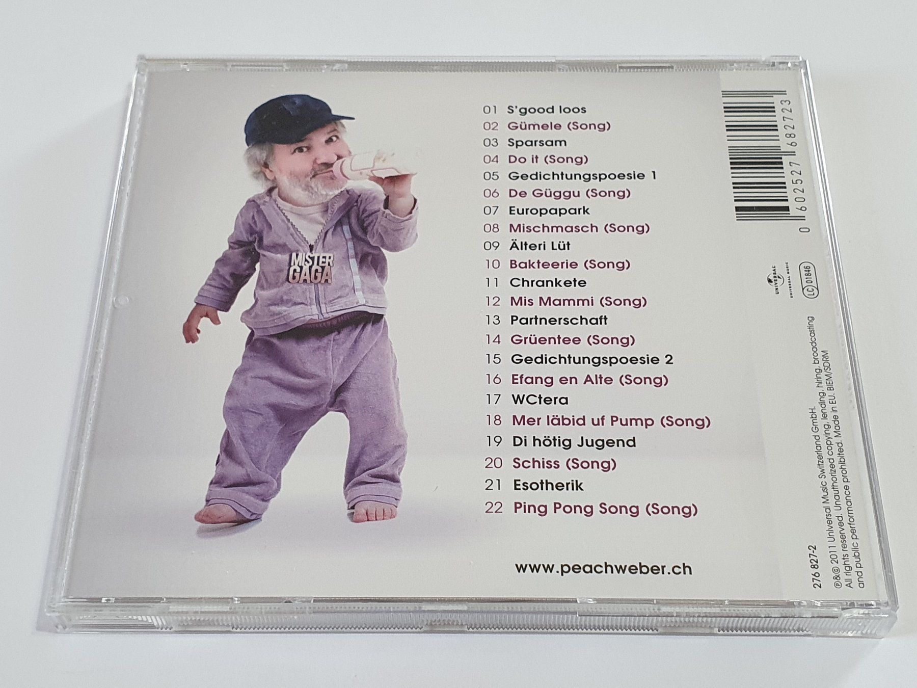 CD: Peach Weber - Mister Gaga | CD – Usato da Dietlikon venduto da Skylab007 1