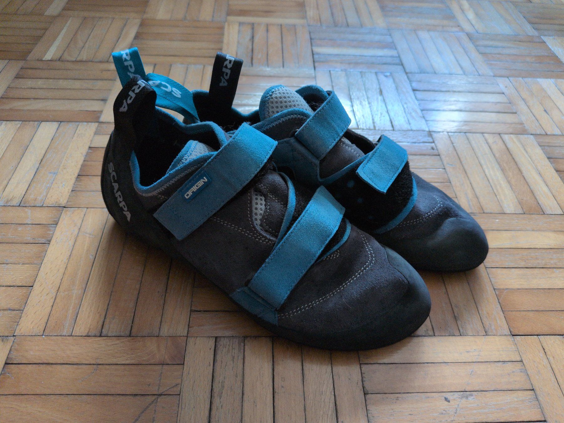 Scarpa Scarpe da uomo: Scarpa Origin Kletterschuh Grösse 44 Männer – Usato da Pratteln venduto da ilouh