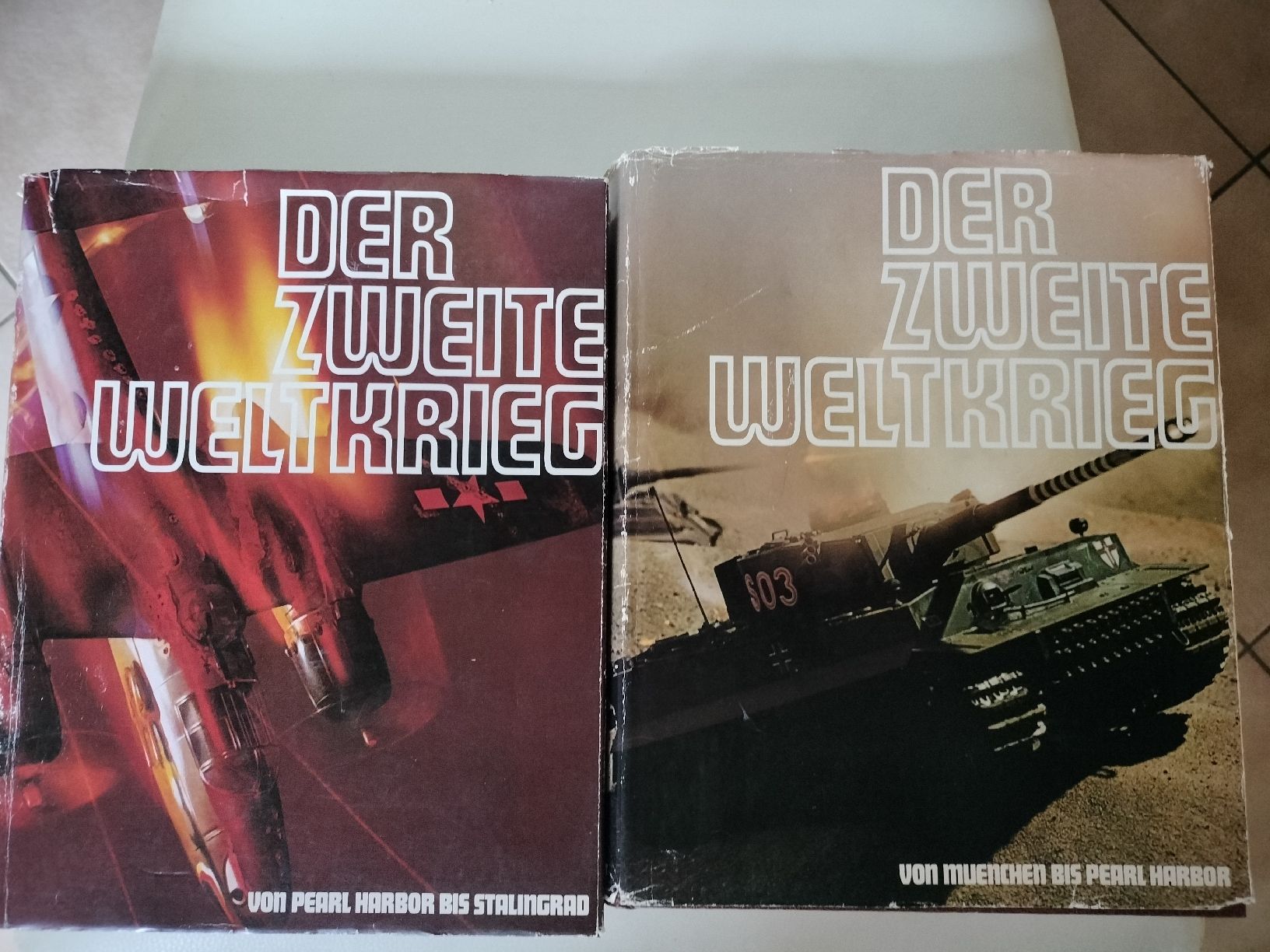 Libri: Zwei grosse Weltkriegs Bücher – Usato da Schwanden Sigrisw venduto da Wibe81