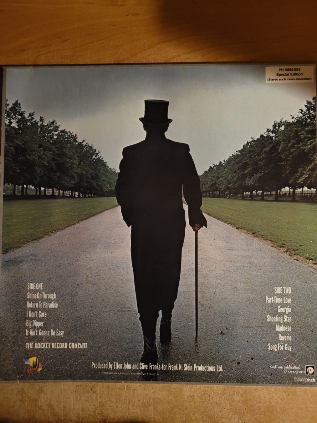 Dischi in vinile: LP: Elton John A single man – Usato da Ennetmoos venduto da Billi20 1