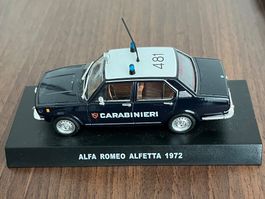 ALFA ROMEO ALFETTA Carabinieri 1972 - Rarität, Top!