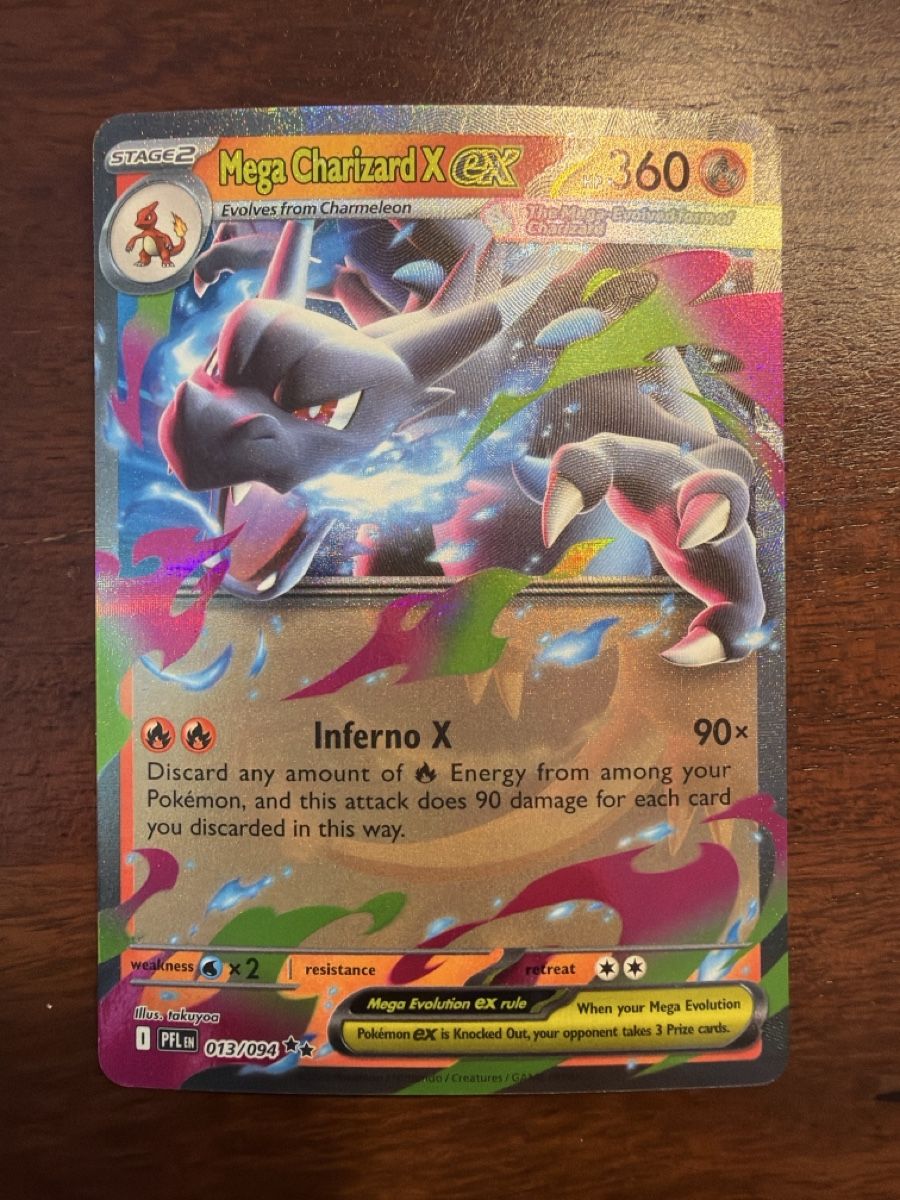 Pokémon Carte collezionabili: Mega Charizard X ex (PFL 013) – Nuovo (secondo la descrizione) da Emmenbrücke venduto da Pack_Ripper