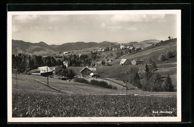 Cartoline postali: AK Bad Hemberg, Panorama – Usato da Berlin venduto da bartko-reher