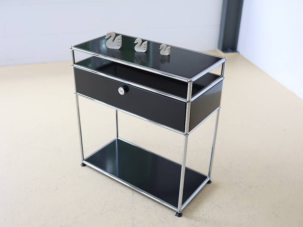 USM Cassettiere: USM Haller Sideboard Schwarz – Usato da Meinisberg venduto da atelier_TILIJA 4