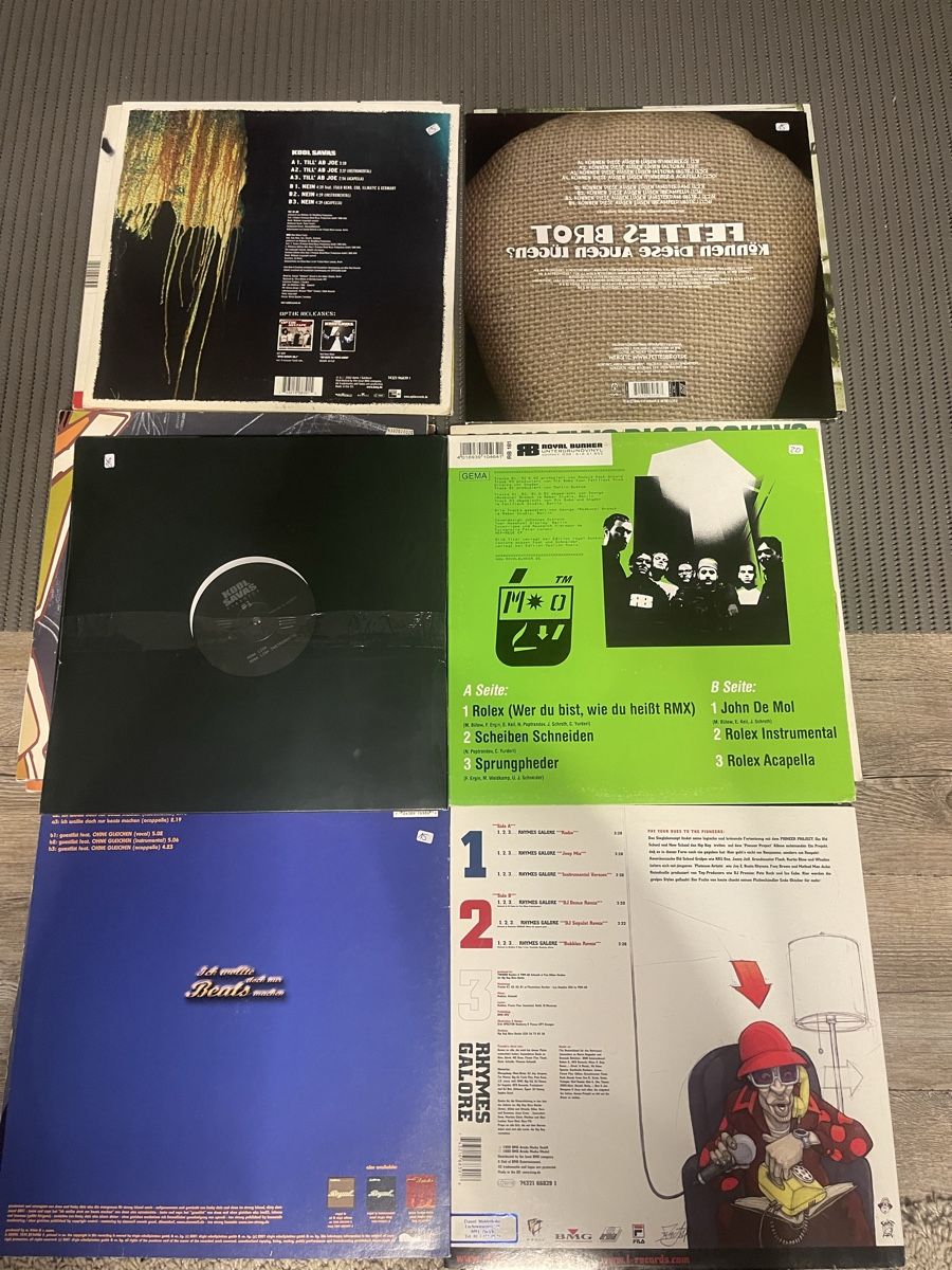 Dischi in vinile: German HipHop Sammlung / Alben und Maxis – Usato da Dagmersellen venduto da stonefinger 5