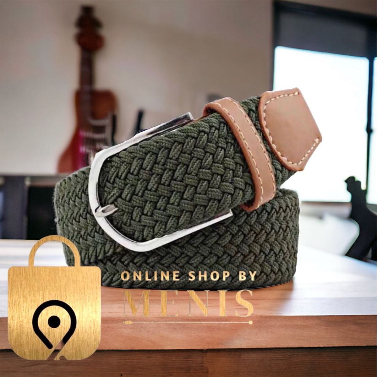 Gürtel: Klassische Gürtel aus gewebten Elastischen Bändern Stylisch – Neu und originalverpackt aus Balsthal von Menis-Shop3 4