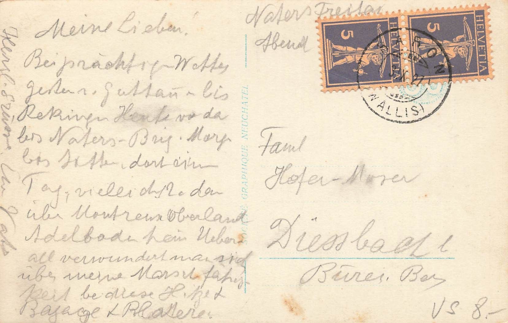 Cartoline postali: Brig (VS) Stockalperschloss – Usato da Biasca venduto da Blenio71 1