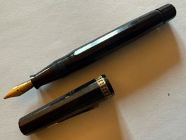 Füller schwarz 14 K Goldfeder WAHL EVERSHARP USA