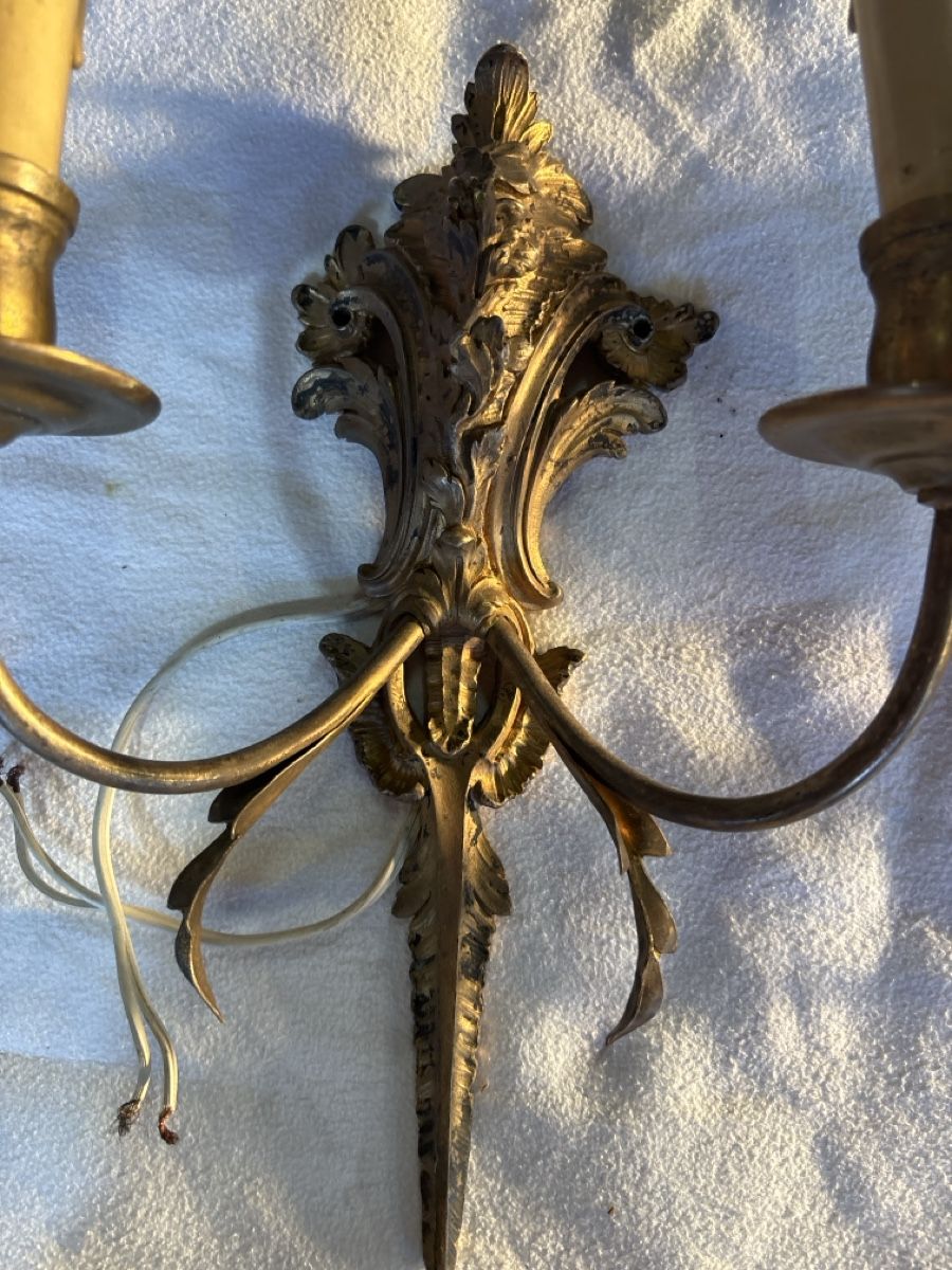 Portacandele: Wandlampen Messing Stil Barock 2 Arme 2 Stk – Usato da Niederhasli venduto da abd_bm8t 4