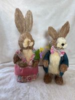 Süsses Hasenpäärchen, Osterdeko, Landhausstil, Top, Neu!