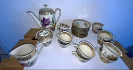 Feines Winterling Marktleuthen Bavaria Teeservice, 60er Jahr