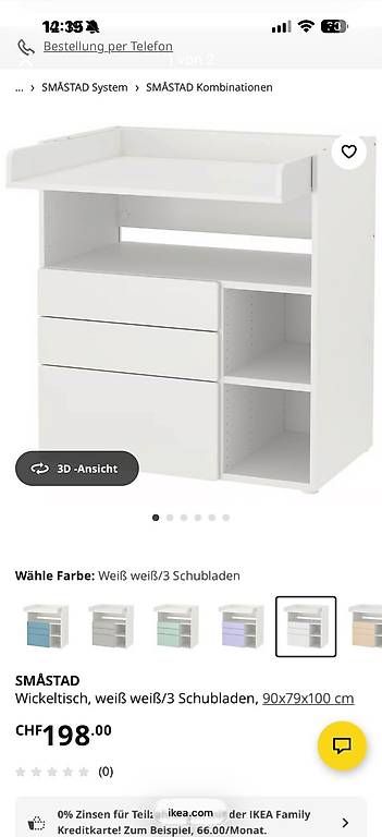 Wickeltisch & Zubehör: Wickeltisch – Gebraucht aus Höri von cey_qfl5 1