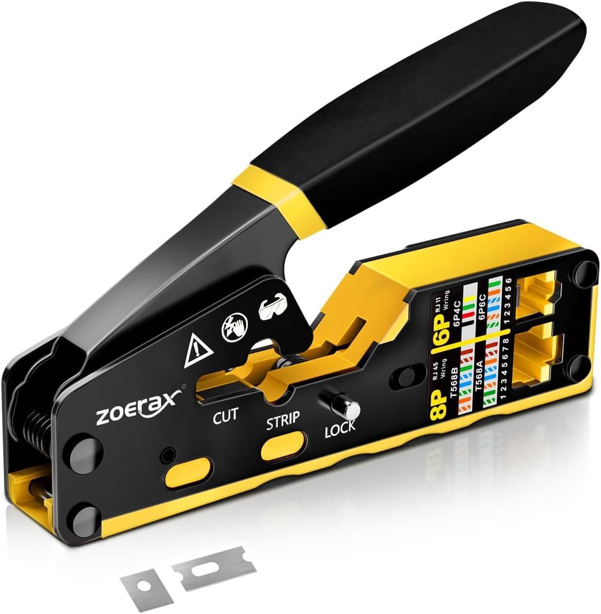 Alle Werkzeuge: Profi RJ45 Crimpzange – Neu und originalverpackt aus Châtelaine von topshop.switzerland