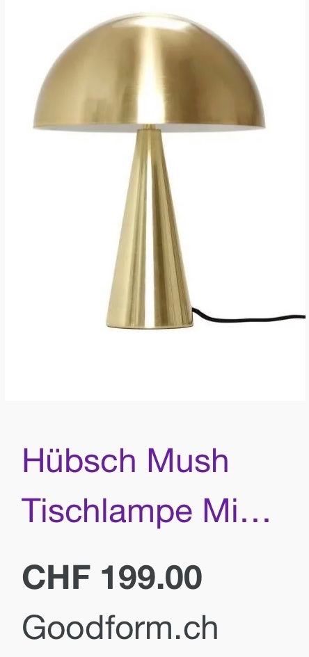 Lampen: Tischlampe "Mush" von Hübsch – Gebraucht aus Stans von Nagumiso 6