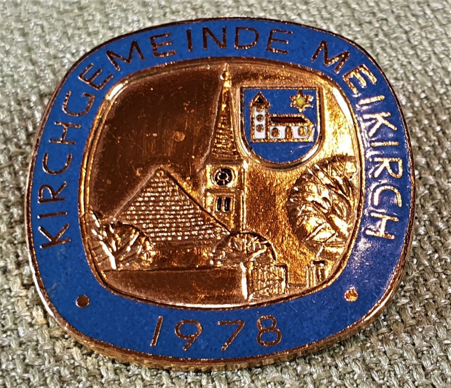 Modellbausätze & Standmodelle: B778 - Kirchgemeinde Meikirch 1978 – Gebraucht aus Reinach BL von Boston-Verkauf
