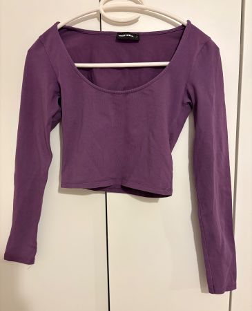 Bauchfreies Langarmshirt Tally Weijl Grösse XS sehr gut