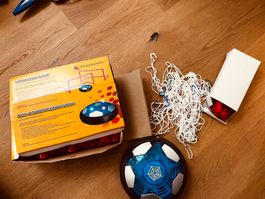 Playtastic Luftkissen-Fussball mit Tor, neuwertig Top!